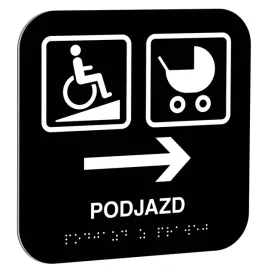 tabliczka-podjazd-prawo-10x10-cm-czarna-z-napisem-or-braille-dla-niewidomych