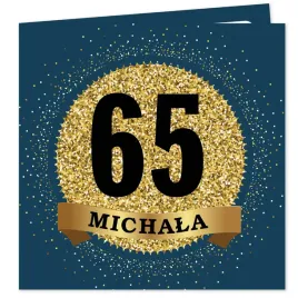 zaproszenie-na-65-urodziny-premium-color-granatowy-imie-na-65-urodzin