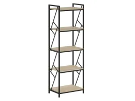 regal-dab-sonoma-czarny-5-polek-r2-5p-fx