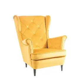 fotel-lady-velvet-musztardowy