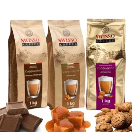 kawa-cappuccino-swisso-kaffee-premium-karmel-amaretto-winer-melange-3x1kg