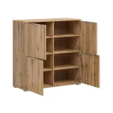 komoda-do-salonu-black-red-white-zele-104-cm-czterodrzwiowa-dab-wotan-kolekcja-zele