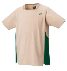 koszulka-tenisowa-yonex-crew-neck-bezowo-zielona-m
