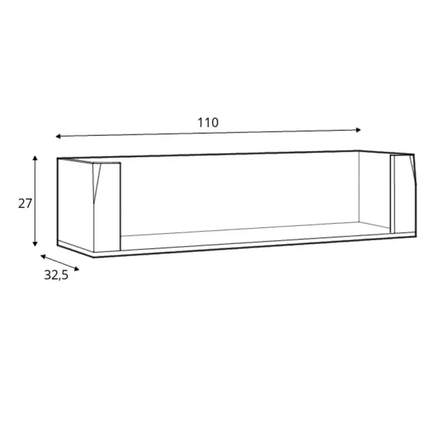 polka-wiszaca-scienna-na-ksiazki-do-salonu-bergen-nowoczesna-dab-glebokosc-mebla-32-5-cm