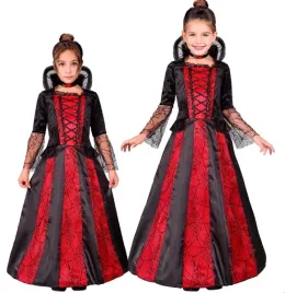 stroj-dzieciecy-gotycka-mroczna-wampirzyca-dama-przebranie-halloween-128
