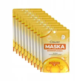 clavier-maska-do-twarzy-w-placie-rozswietlajaca-z-witamina-c-1szt