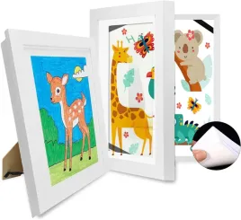 zestaw-2-ramek-a4-na-zdjecia-rysunki-dla-dzieci-biale-szklo-akrylowe