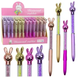 dlugopis-z-zajacem-diamenciki-niebieski-wklad-0-7mm-mix