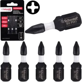 bit-udarowy-ph1-25mm-krzyzowy-koncowka-magnetyczna-bity-zestaw-5szt-schmith