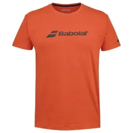 koszulka-tenisowa-juniorska-babolat-exercise-tee-boy-czerwona-6-8-lat
