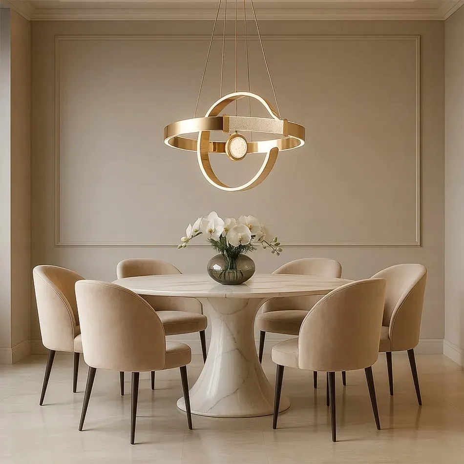 zyrandol-led-toolight-lhj060-cp-gold-nowoczesny-zloty-do-jadalni-pokoju-stan-nowy