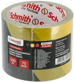 tasma-ostrzegawcza-zolto-czarna-foliowa-budowlana-bhp-75mm-100m-schmith