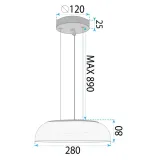 toolight-lampa-app1691-1pc-gold-pomieszczenie-biuro-garaz-jadalnia-korytarz-schody-kuchnia-lazienka-pokoj-dzieciecy-salon-sypialnia-uniwersalne