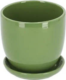 doniczka-donica-oslonka-ceramiczna-szkliwiona-z-podstawa-kwiaty-20-zielona