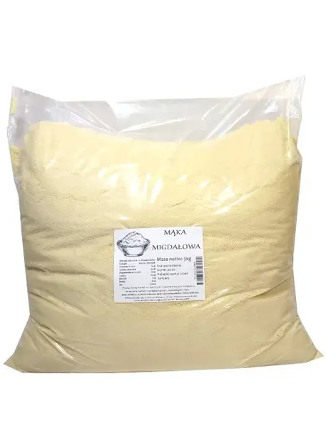 MĄKA MIGDAŁOWA KETO DIETA 5kg MIELONE MIGDAŁY