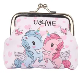 portfelik-dzieciecy-dwa-jednorozce-uandme-metalowy-zatrzask-10x9cm