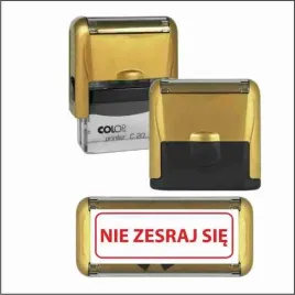 zlota-pieczatka-nie-zesraj-sie-limitowana-edycja-smieszny-gadzet
