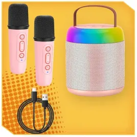 zestaw-karaoke-2-mikrofony-glosnik-bezprzewodowy-bluetooth-super-dzwiek