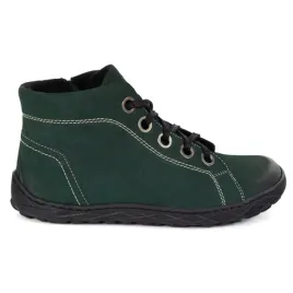 buty-barefoot-zimowe-damskie-skorzane-ocieplane-1299-zielone-nubuk-36