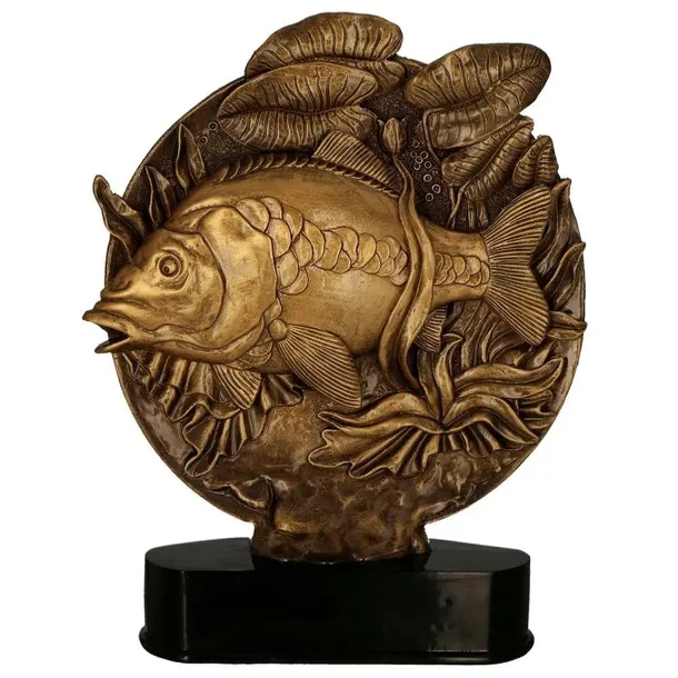 Puchar/ Statuetka /Trofeum RYBA, WĘDKARSTWO, KARP PREMIUM 32cm+ GRAWER