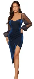 shein-sukienka-granatowa-asymetryczna-xs-lyi