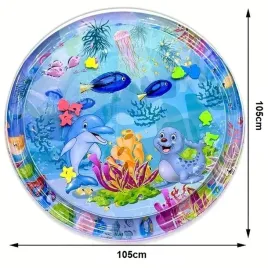 dmuchana-mata-wodna-sensoryczna-dla-niemowlat-okragla-mata-xxl-duza-105cm