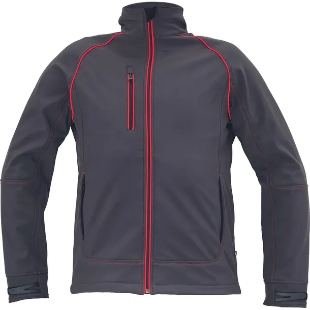 reusel-softshell-kurtka-antr-czerwony-l-stan-nowy