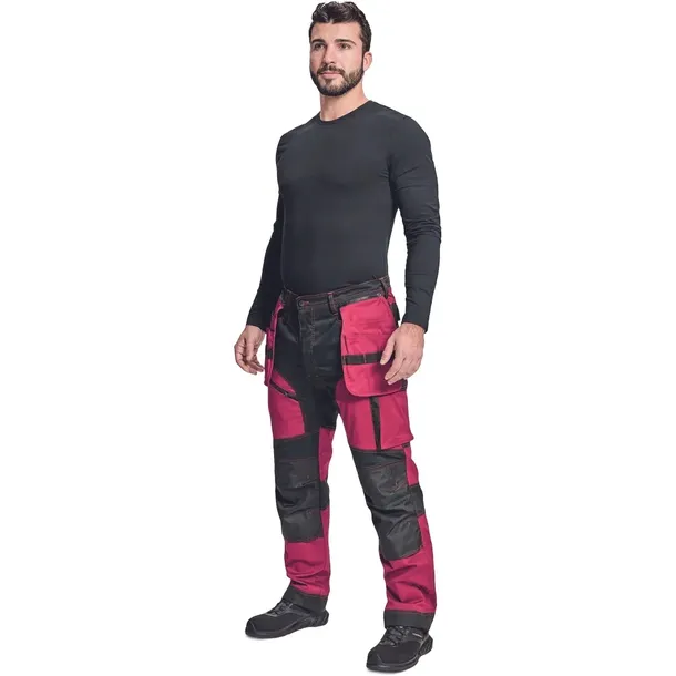 keilor-fp-stretch-spodnie-czerwony-62-marka-cerva