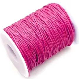 sznurek-jubilerski-woskowany-rozowy-ciemny-1mm-10m