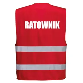 kamizelka-odblaskowa-czerwona-z-nadrukiem-ratownik-rozmiar-l-xl