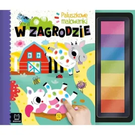 kolorowanka-paluszkami-paluszkowe-malowanki-w-zagrodzie-zwierzeta-wies