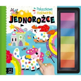 kolorowanka-paluszkami-paluszkowe-malowanki-jednorozce