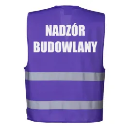 kamizelka-odblaskowa-portwest-fioletowa-l-xl-z-nadrukiem-nadzor-budowlany