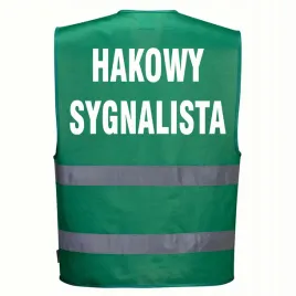 kamizelka-odblaskowa-portwest-xxl-3xl-zielona-z-nadrukiem-hakowy-sygnalista