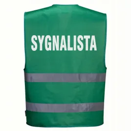 kamizelka-odblaskowa-portwest-xxl-xxxl-zielona-z-nadrukiem-sygnalista