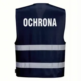kamizelka-odblaskowa-portwest-s-m-granatowa-z-nadrukiem-ochrona