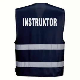 kamizelka-odblaskowa-portwest-s-m-granatowa-z-nadrukiem-instruktor