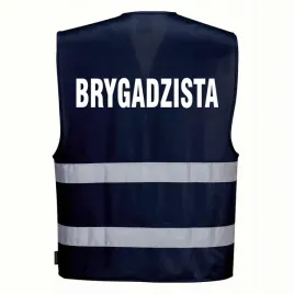 kamizelka-odblaskowa-f474-portwest-s-m-granatowa-z-nadrukiem-brygadzista