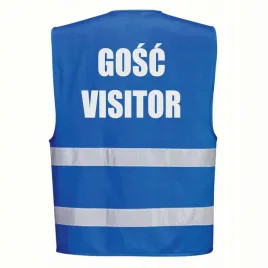 kamizelka-portwest-niebieska-rozmiar-l-xl-z-nadrukiem-gosc-visitor