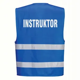 kamizelka-portwest-niebieska-rozmiar-l-xl-z-nadrukiem-instruktor