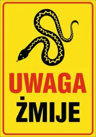 tabliczka-uwaga-zmije-10x15cm-pcv-1mm