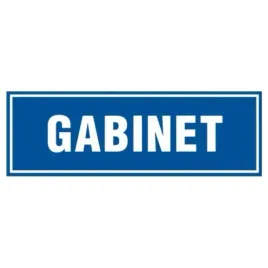 znak-tabliczka-gabinet-10x30cm-pcv-1mm-tablica