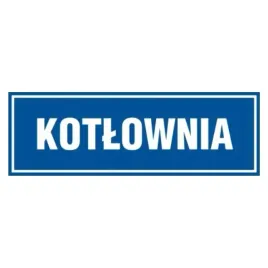 znak-tabliczka-kotlownia-10x30cm-pcv-1mm-tablica