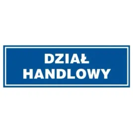 znak-tabliczka-dzial-handlowy-10x30cm-pcv-1mm-tablica