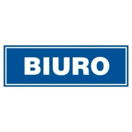 znak-tabliczka-biuro-10x30cm-pcv-1mm-tablica