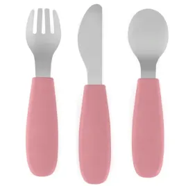 petiteandmars-sztucce-dla-dzieci-metalowe-ze-stali-nierdzewnej-dusty-rose