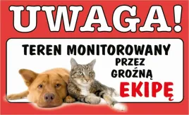 tabliczka-teren-monitorowany-pies-kot-ja-tu-pilnuje-prezent-gadzet-12x20cm