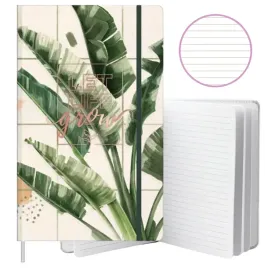 notatnik-zeszyt-planner-w-linie-liscie-bananowca-gumka-a5-80-kartek
