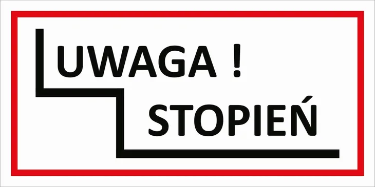 tablica-uwaga-stopien-10x20cm-pcv-1mm