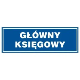 znak-tabliczka-glowny-ksiegowy-10x30cm-pcv-1mm-tablica